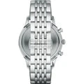 EMPORIO ARMANI Beta Silver Stainless Steel Chronograph Quartz Watch - AR1863