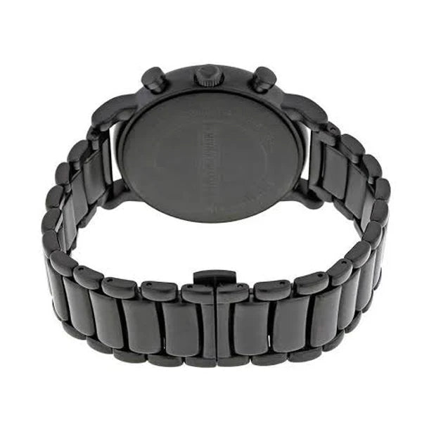 EMPORIO ARMANI Classic Black Stainless Steel Chronograph Watch - AR1895