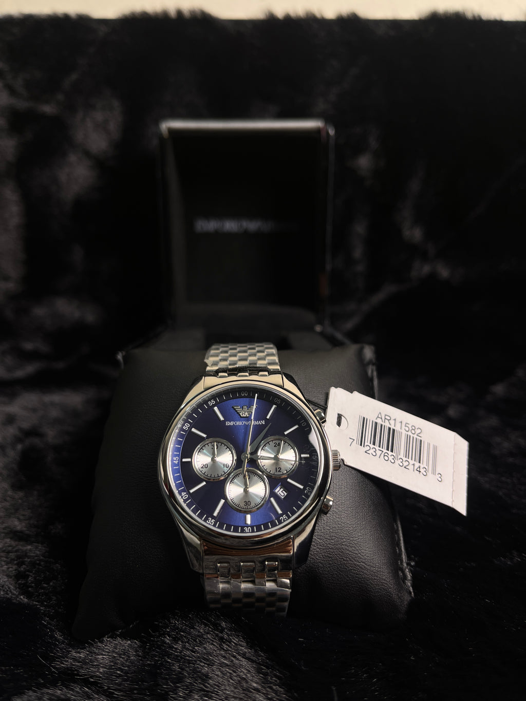 Emporio Armani Chronograph Stainless Steel Watch AR11582