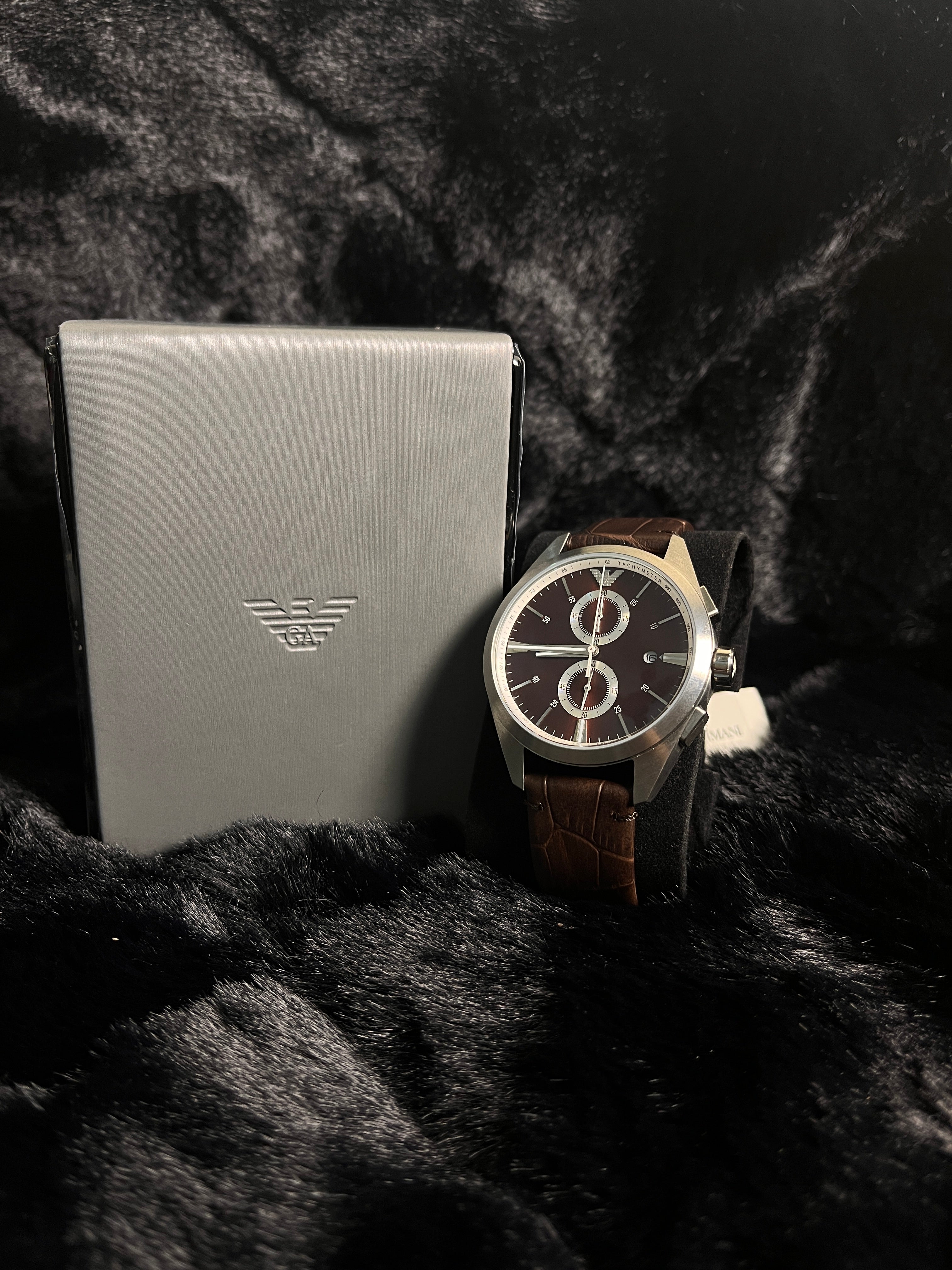 Emporio Armani Chronograph Quartz Brown AR11482
