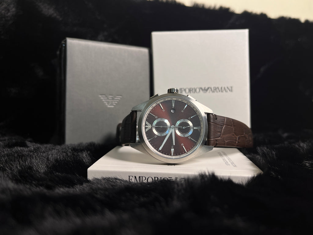 Emporio Armani Chronograph Quartz Brown AR11482