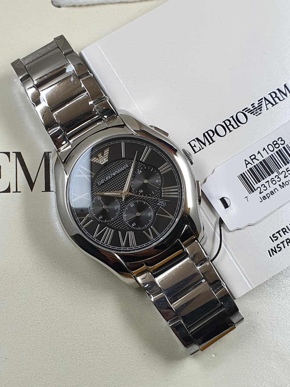 Emporio Armani - Stainless Steel Men's Chronograph Watch AR1786