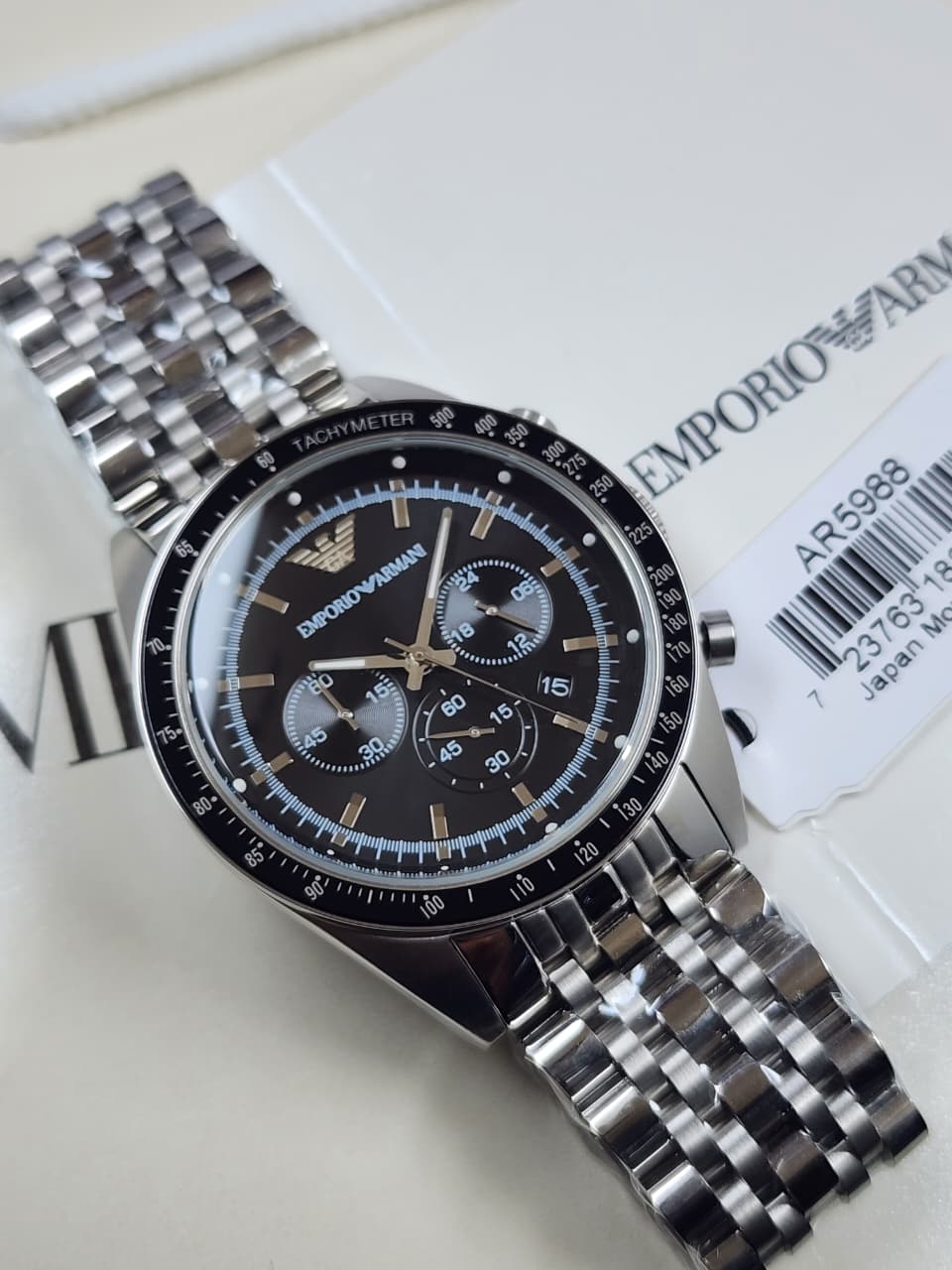 Emporio Armani - Men’s Chronograph Quartz Stainless Steel 46mm Watch AR5988