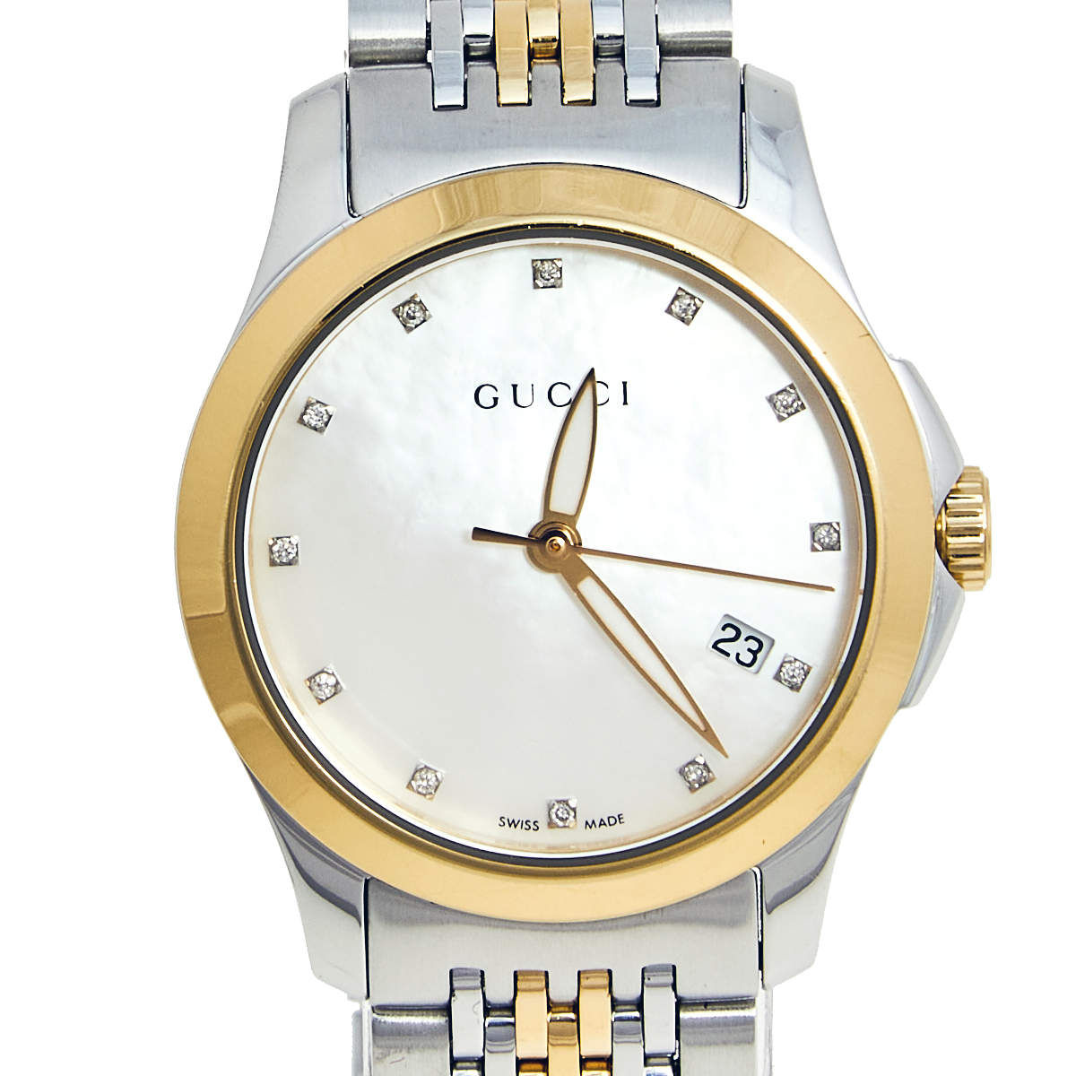 Gucci Mother of Pearl Twotone YA126146