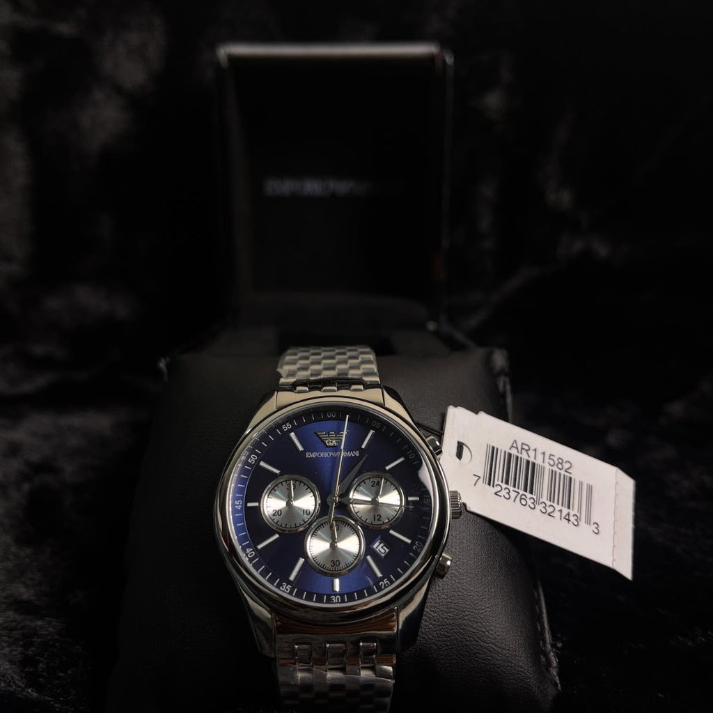 Emporio Armani Chronograph Stainless Steel Watch AR11582