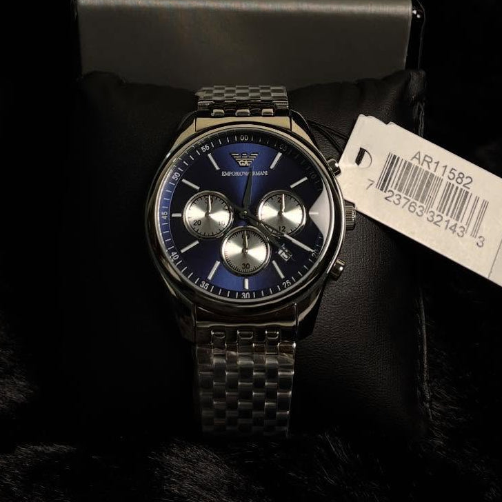 Emporio Armani Chronograph Stainless Steel Watch AR11582