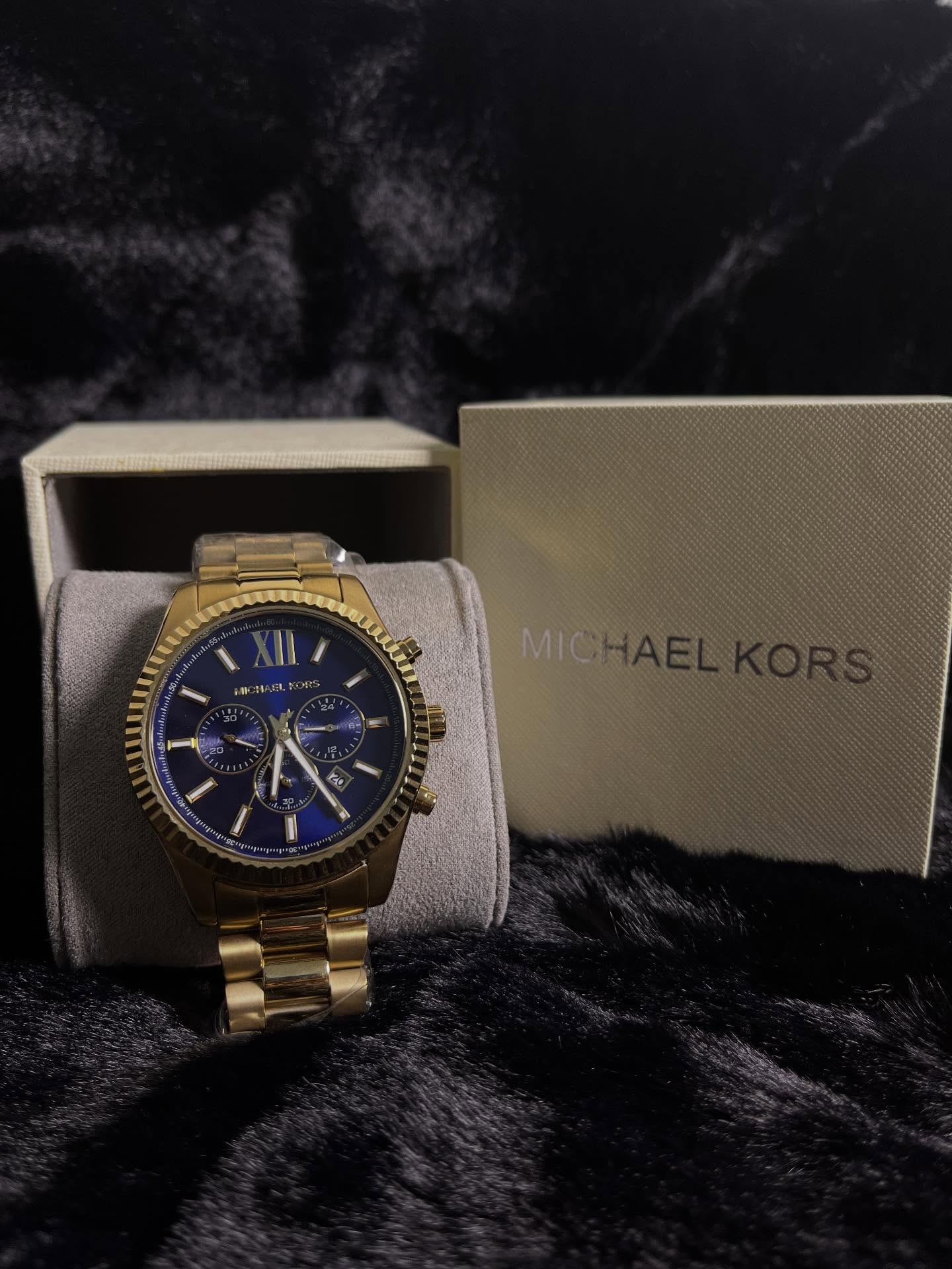 Michael Kors Oversized Lexington Gold-Tone Watch - MK9153